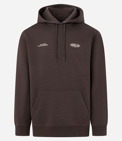 Saco Comfort en Algodón con Felpa y Estampa Localizada 4