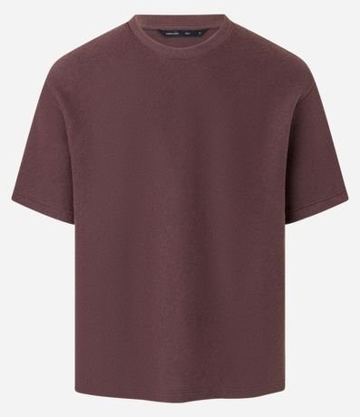 Remera Boxy en Algodón con Escote Bote y Acanalada 5