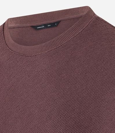 Remera Boxy en Algodón con Escote Bote y Acanalada 6