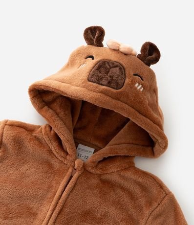 Pijama Infantil Jumper con Capucha de Carpincho – Talle 4 a 14 años 9