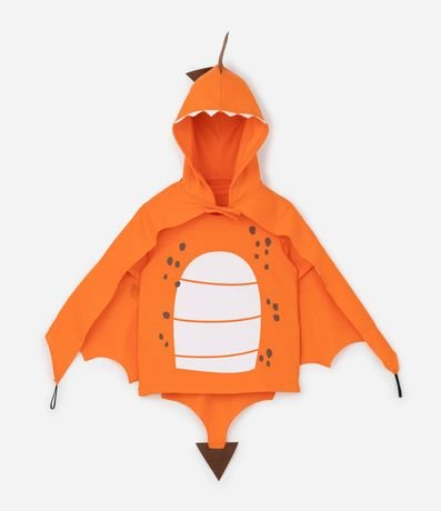 Remera Infantil con Estampa de Dragón y Capa - Talle 1 a 6 años 2