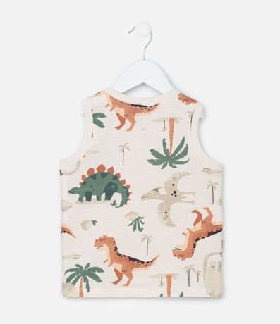 Musculosa Infantil con Estampa de Dinossauros - Talle 1 a 5/6 años 3