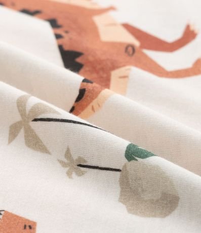 Musculosa Infantil con Estampa de Dinossauros - Talle 1 a 5/6 años 4