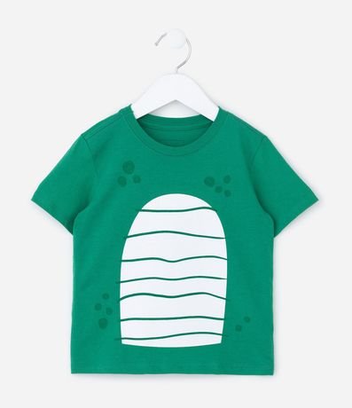 Remera Infantil con Capa Dinosaurio - Talle 1 a 6 años 4