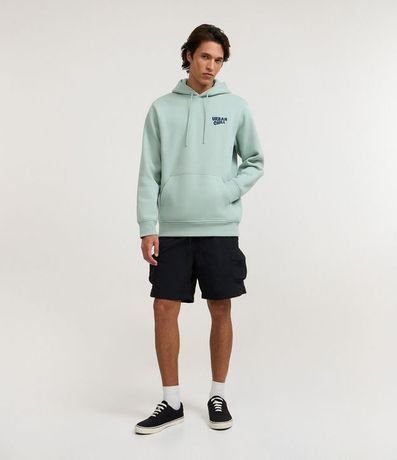 Saco Comfort en Algodón con Felpa Estampa en Letras Urban Chill 2