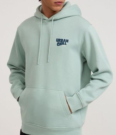 Saco Comfort en Algodón con Felpa Estampa en Letras Urban Chill 6