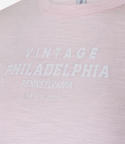 Blusa New T-Shirt en Algodón con Estampa Los Angeles 7