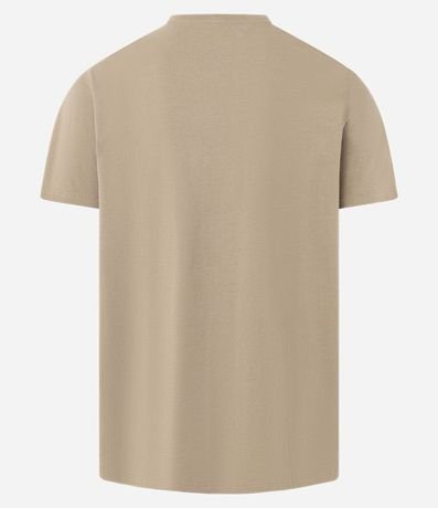 Remera en Algodón con Estampa de Carpincho y Lettering Taim 6