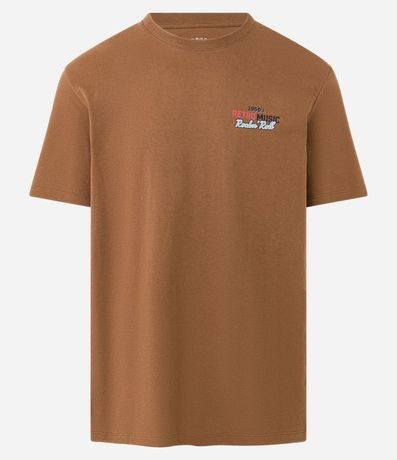 Remera en Algodón con Estampa Retro Music 6