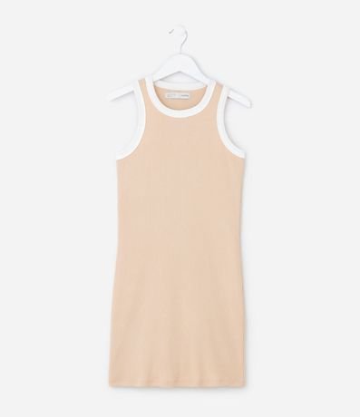 Vestido Infantil Nadador en Rib - Talle 7 a 14