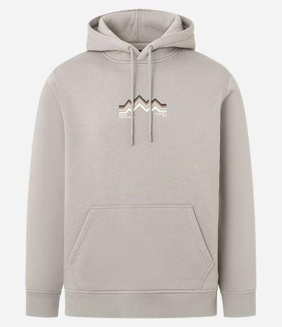 Saco Comfort en Algodón con Felpa y Estampa Lettering Montaña 6