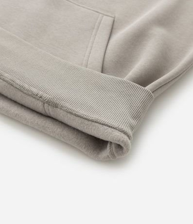 Saco Comfort en Algodón con Felpa y Estampa Lettering Montaña 9