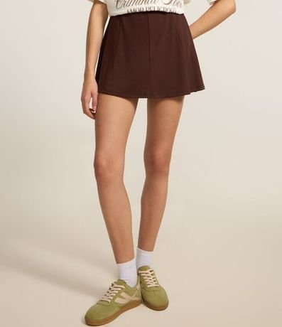 Short Pollera en Ponto Roma con Recortes 3