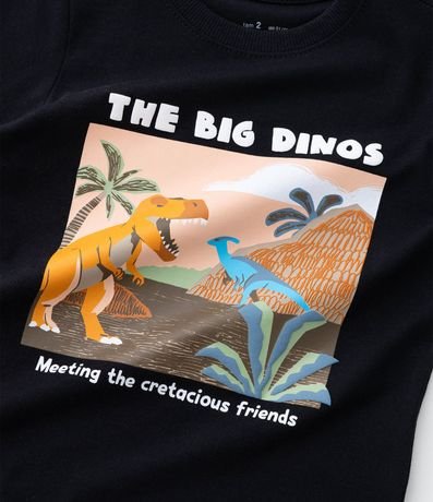 Remera Infantil con Estampa Dinossauros - Talle 1 a 6 años 5