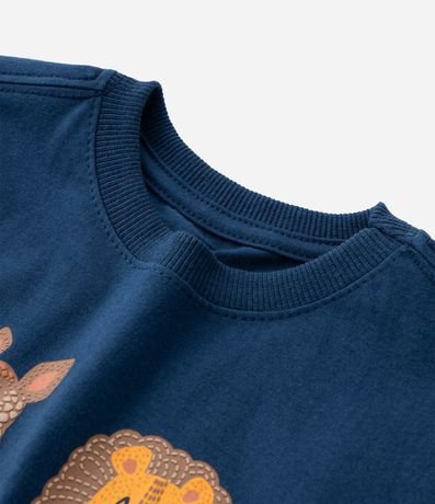 Remera Infantil con Estampa Animalitos en Relieve - 1 a 6 años 4