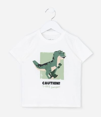 Remera Infantil con Estampa Dinosaurio 3D - Talle 1 a 6 años 2
