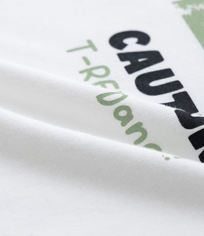 Remera Infantil con Estampa Dinosaurio 3D - Talle 1 a 6 años 4