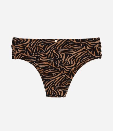 Bikini Bombacha Sunkini en Microfibra con Estampa Animal Print Zebrada 6