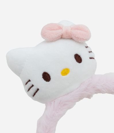 Vincha Afelpada y Carita de Hello Kitty 2