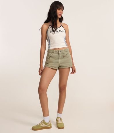 Top Frente Única en Algodón con Estampa Stanley Park 2