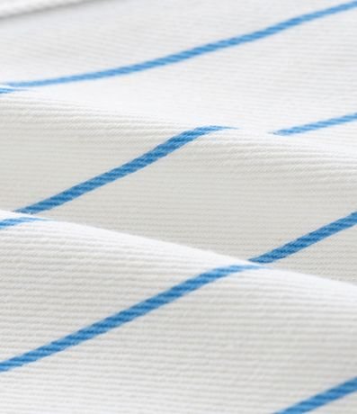 Chaleco Infantil en Sarga con Estampa Rayada - Talle 5 a 14 años 4