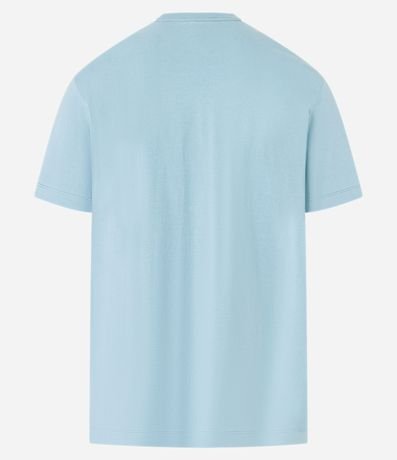 Remera en Algodón con Estampa Rosa de los Vientos en Acuarela 5