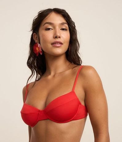 Bikini Top Media Taza en Microfibra con Bretel Fino 2