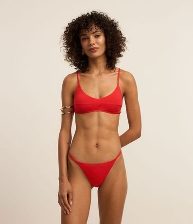 Bikini Bombacha Colaless en Microfibra con Efecto Levanta Pompis