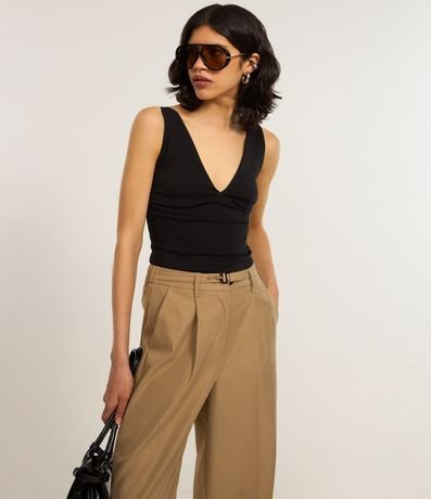 Blusa Frente Única en Bengalina 2