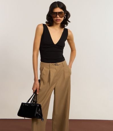 Blusa Frente Única en Bengalina 6