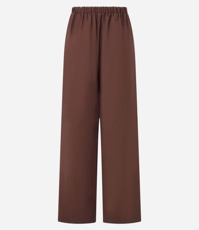 Pantalón Wide Leg Sastre con Lazo 7