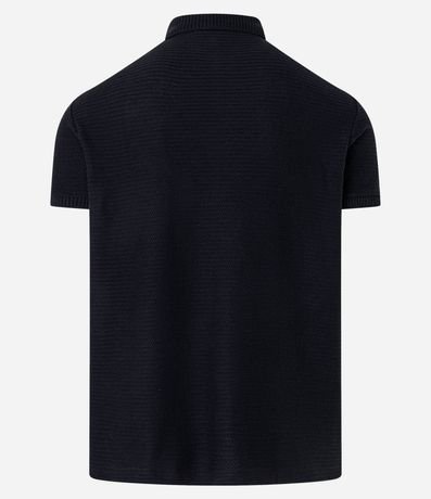 Camisa Polo Regular en Algodón Texturizada 7
