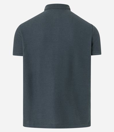 Camisa Polo Regular en Algodón Texturizada 7