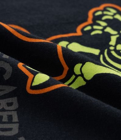 Remera Infantil con Estampa de Dino Esqueleto - Tam1 a 6 años 4