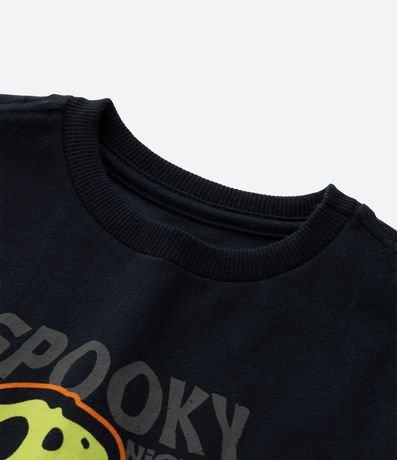 Remera Infantil con Estampa de Dino Esqueleto - Tam1 a 6 años 5