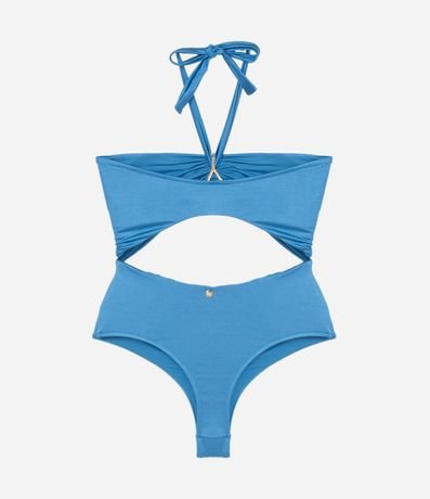 Malla en Microfibra Brillante con Cutout y Adornos de Estrella 5