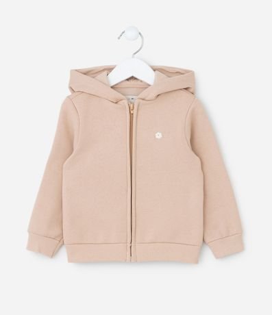 Campera Infantil con Capucha y Bordado de Flor - 1 A 5 años 2