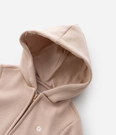 Campera Infantil con Capucha y Bordado de Flor - 1 A 5 años 6