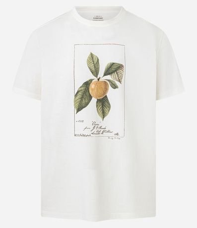 Remera en Algodón con Estampa Tropical Fruta 6