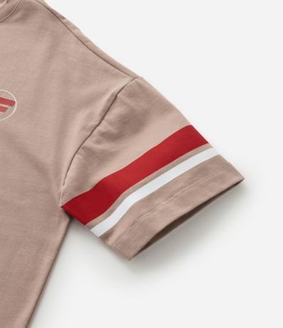 Remera Infantil con Rayas y Lettering - Talle 5 a 14 años 4