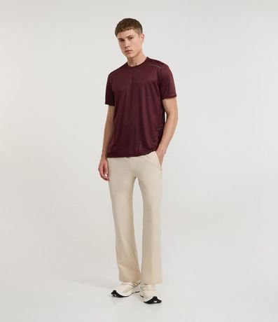Pantalón Deportiva en Microfibra Liso Recta 2