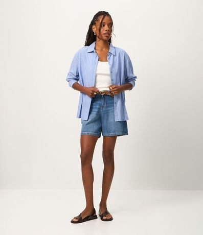 Blusa Acanalada en Rib con Escote U y Bretel Fino 2