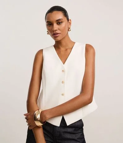 Chaleco Sastre con Abotonado Delantero