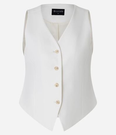 Chaleco Sastre con Abotonado Delantero 5