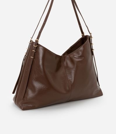 Cartera Hobo Grande con Detalles de Metal 2