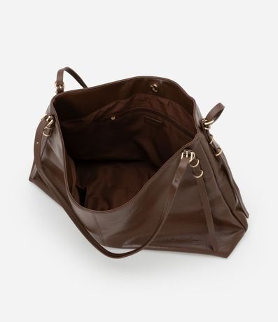 Cartera Hobo Grande con Detalles de Metal 6