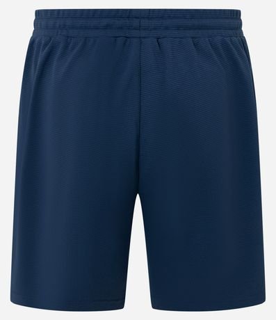 Bermuda Deportiva en Microfibra Texturizada con Estampa Localizada 9