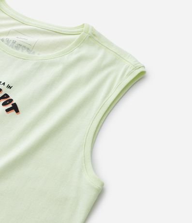 Musculosa Infantil con Estampa Frente y Espalda Capivara - Talle 5 a 14 años 5