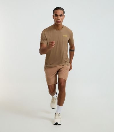 Bermuda Deportiva Básica con Cintura Elástica