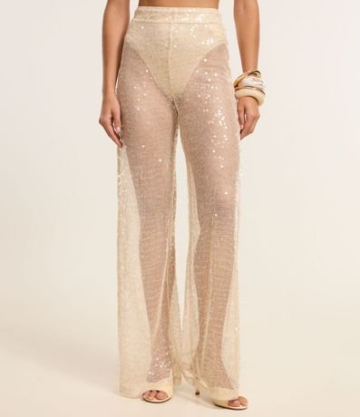 Pantalón Pantalona con Lentejuela 3